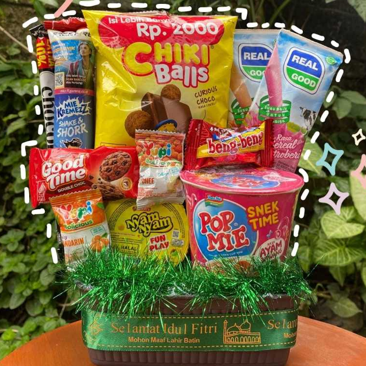 

PAKET BOCIL 2 PARCEL IDUL FITRI LEBARAN / HAMPERS BOCIL SUPER MURAH BANDUNG / AMPAU LEBARAN