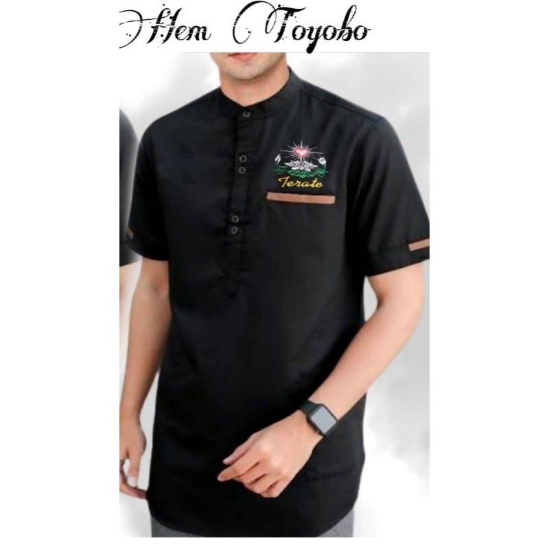 kemeja PSHT new bahan toyobo Bordir komputer