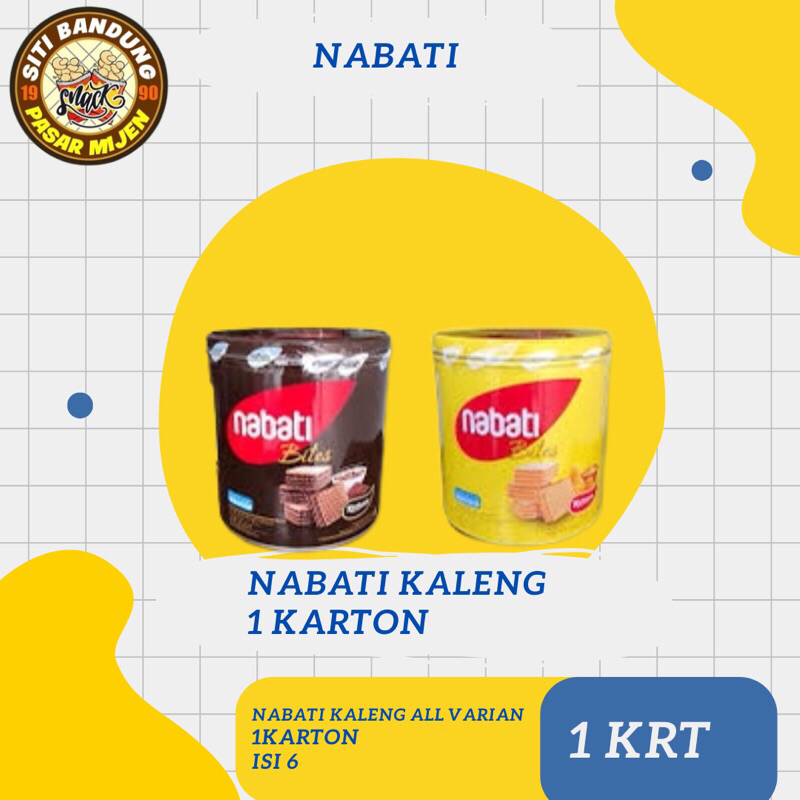 

Nabati Kaleng All Varian Coklat & Keju