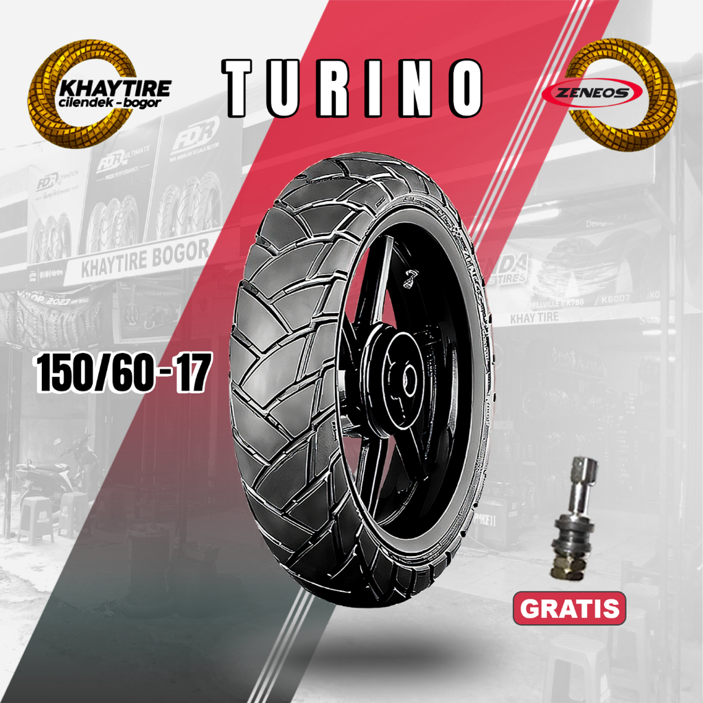 Ban Motor Touring ZENEOS TURINO 150/60 Ring 17 Tubeless