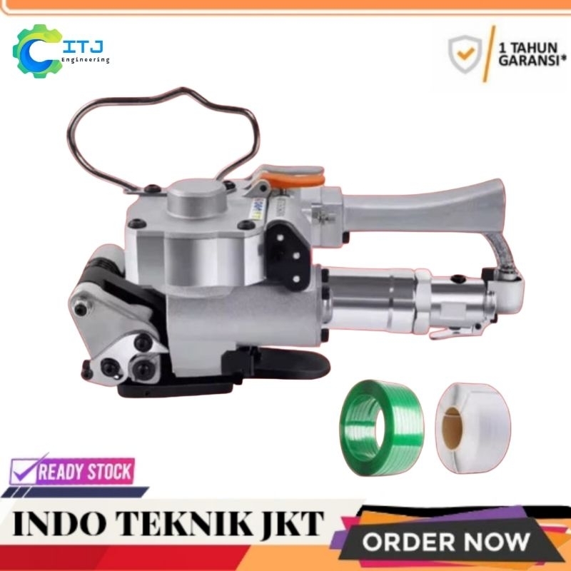 Pneumatic strapping tool handheld machine