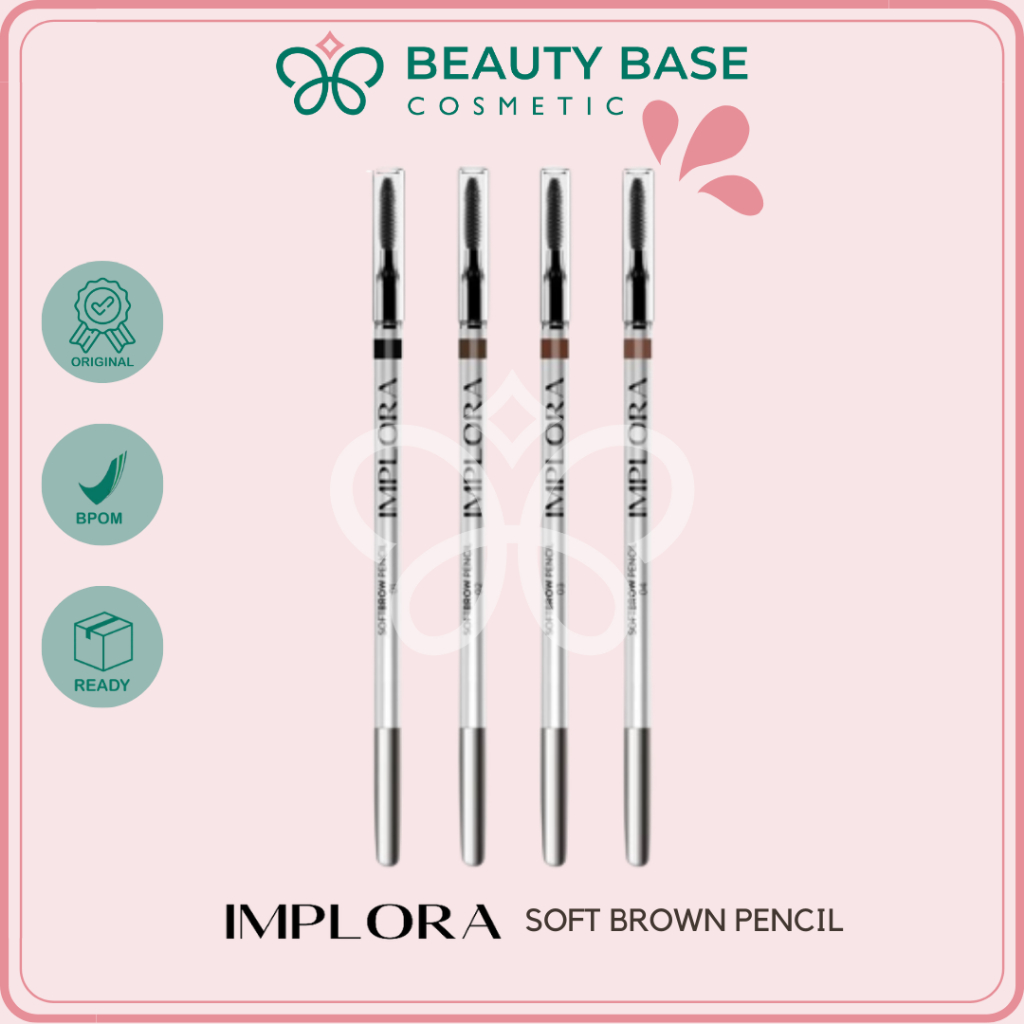 Implora Soft Brow Pencil | Implora Pensil Alis SoftBrow