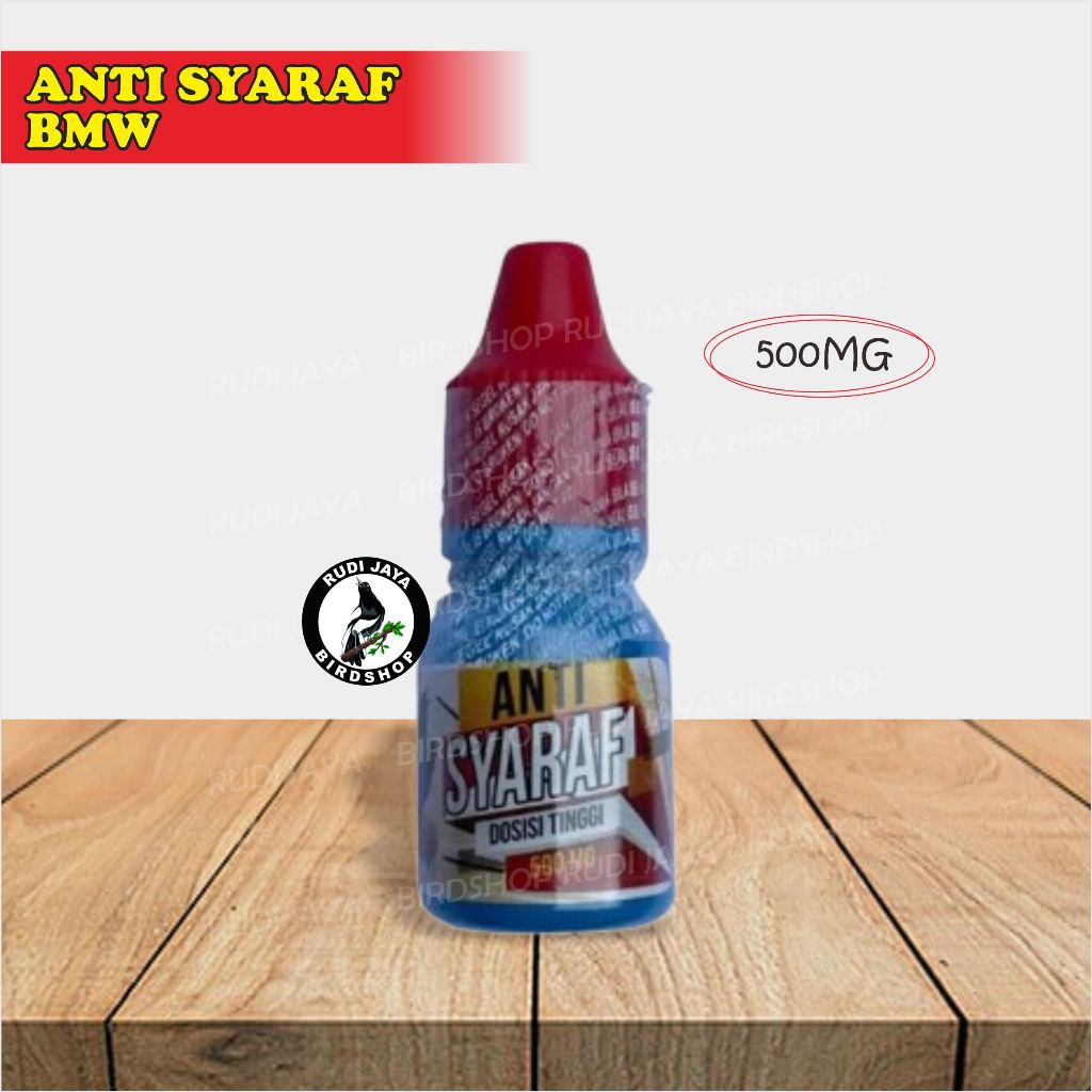 ANTI SARAF ANTI SYARAF BMW DOSIS TINGGI 500 MG OBAT BURUNG AYAM SAKIT TETELO SNOT AYAN CRD