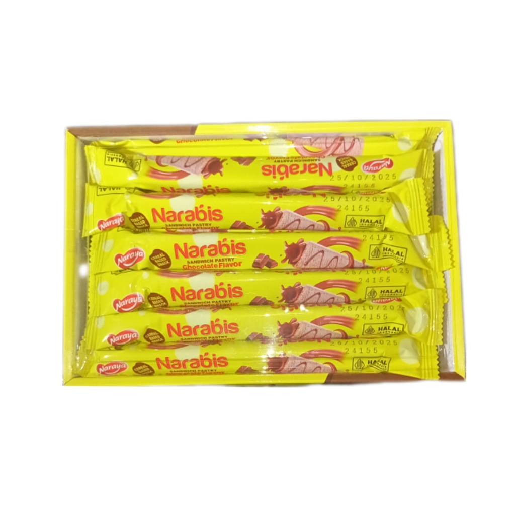 

NARAYA NARABIS SANDWICH PASTRY 360g CHOCOLATE