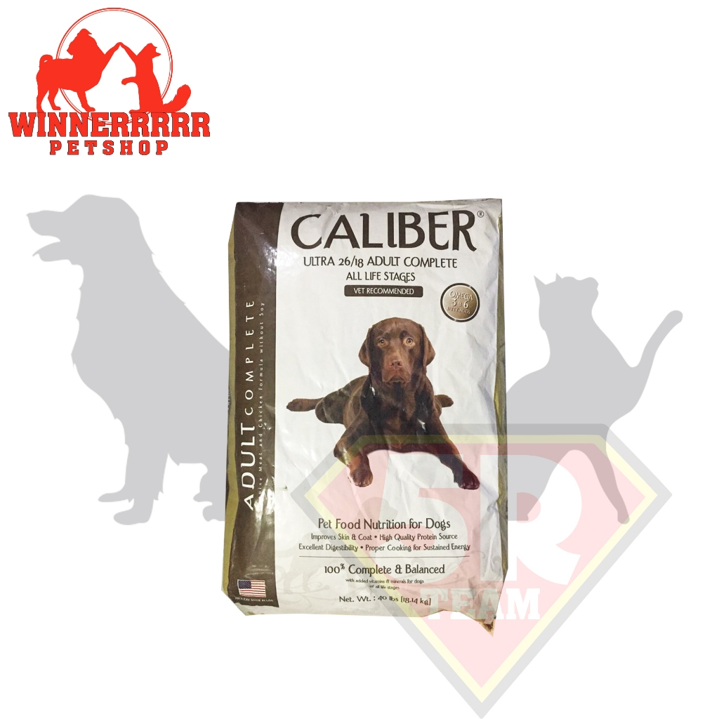 Caliber Ultra 18 kg - Dog Food Caliber Ultra 1 Sak Harga Murah - Makanan Anjing Kering Caliber Grosi