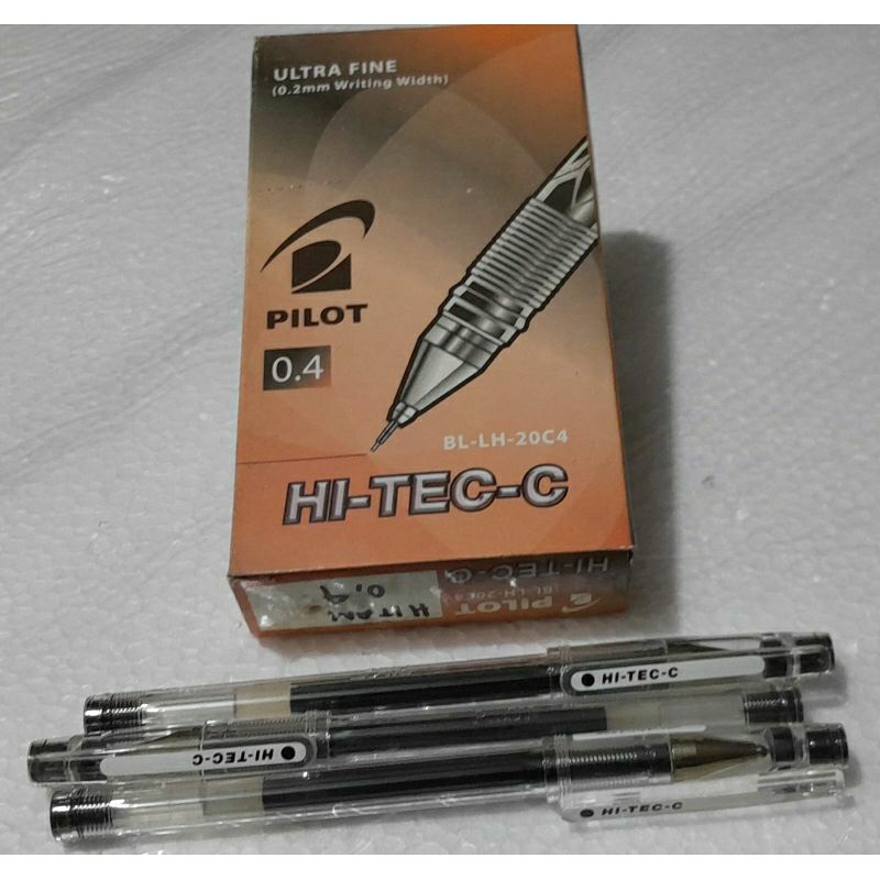 

Pena Gel Micro PILOT HI-TEC-C 0.4 (eceran)