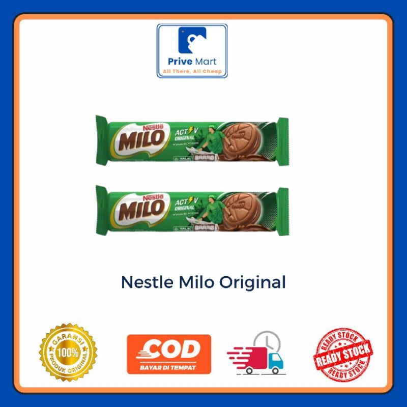 

Nestle Milo Biskuit Sandwich Original 104g Prive Mart