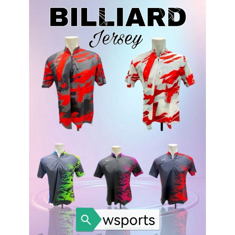 Baju Jersey Billiard RKN Original