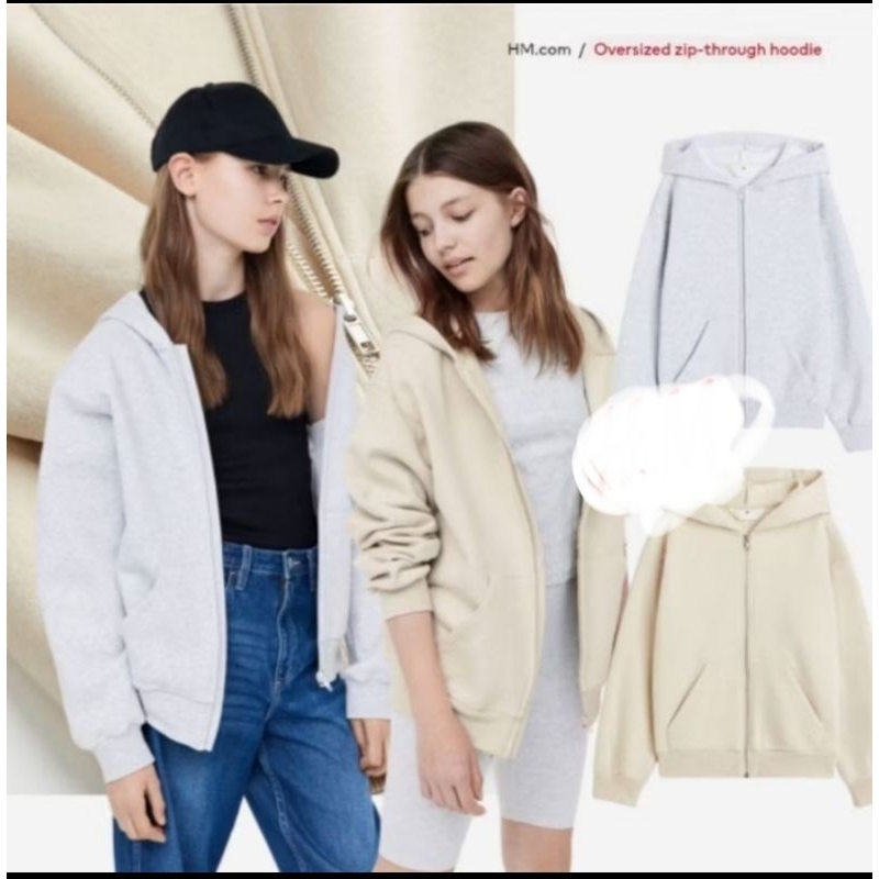 ZIPPER HOODIE ANAK UNISEX SWITER POLOS