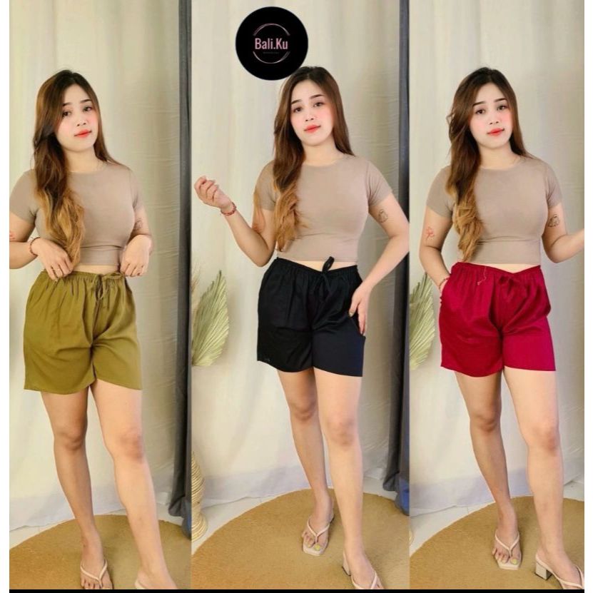 Celana Pendek Bali Polos