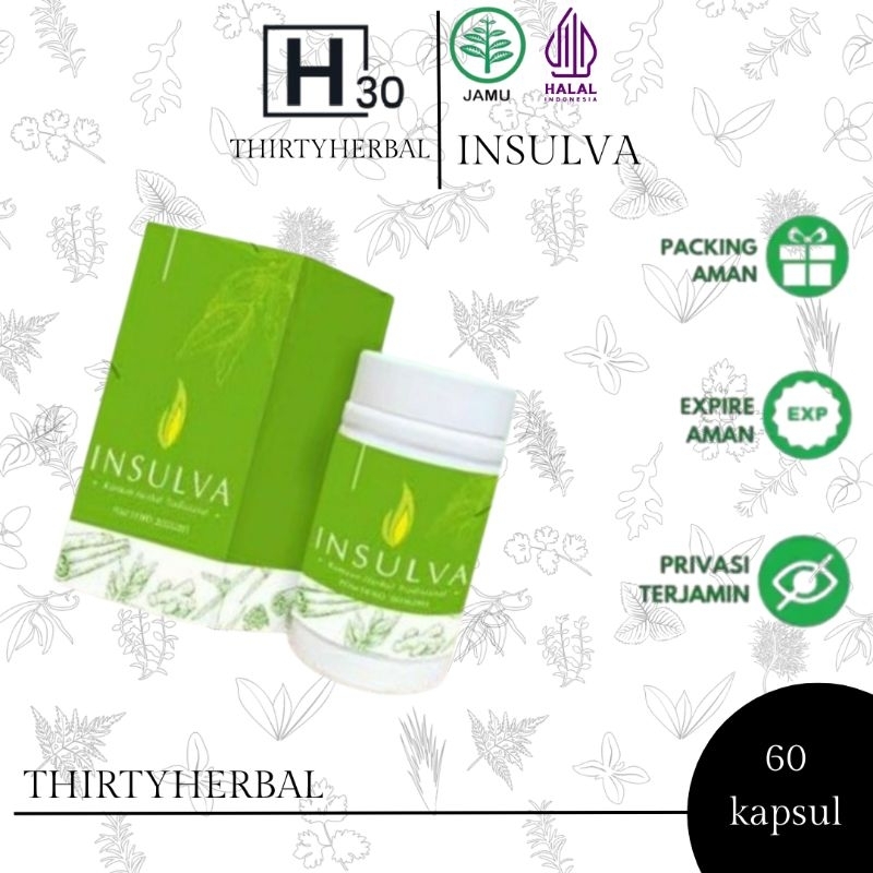 INSULVA ASLI ORIGINAL OBAT DIABETES OBAT HERBAL SOLUSI CEPAT MENGATASI DIABETES