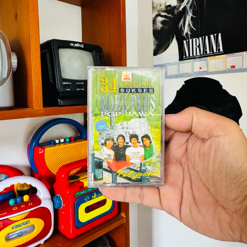 Kaset Pita / Tape / Walkman 34 Lagi Sukses Koes Plus Pop Jawa Original 100% Berfungsi / Tested Indon