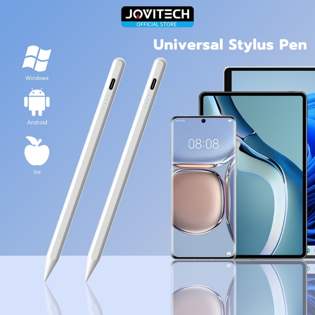 Jovitech Stylus Pen Universal Capacitive Pencil for IOS Android Tablet Aple iPad Xiaomi Huawei Samsu