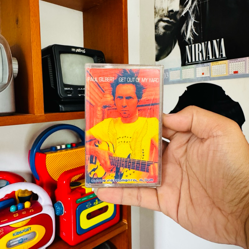 Kaset Pita / Tape / Walkman Paul Gilbert Get Out Of My Yard Original 100% Berfungsi / Tested Indones