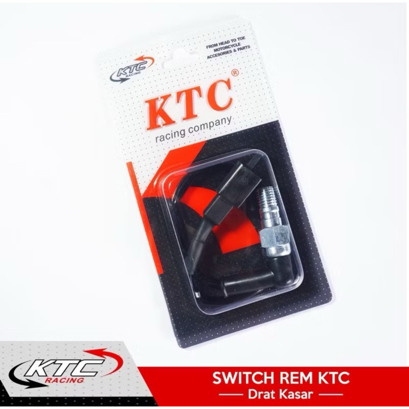 Switch Rem KTC Racing Bengkok Drat Kasar Universal / Switch Rem KTC