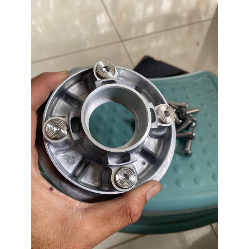 Baut L Stainless Nap gear Baut gear fiz / vega / crypton / jupiter / Rx king ( dapat 4 baut )