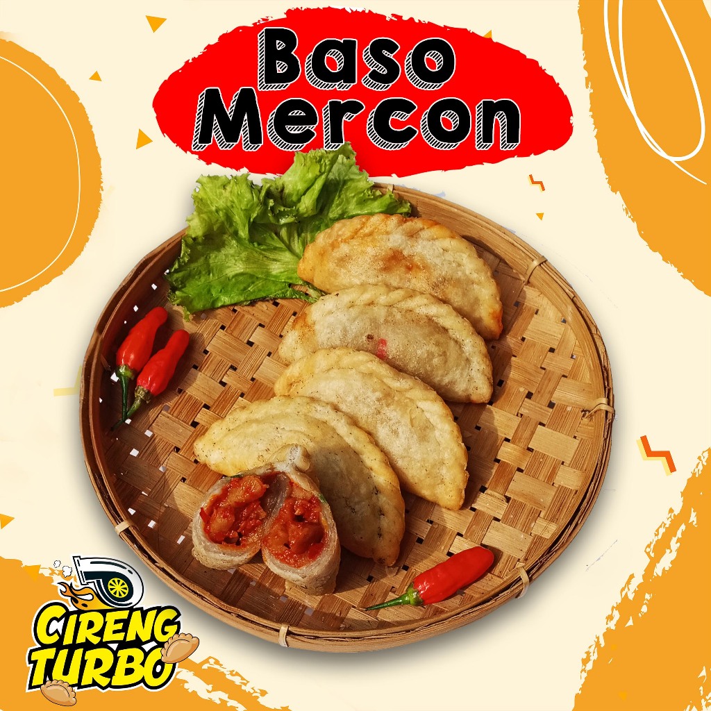 

Cireng Isi Pedas Baso Mercon paket 5 pcs per Pax