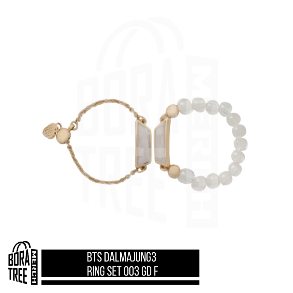 BTS DALMAJUNG3 RING SET 003 GD F