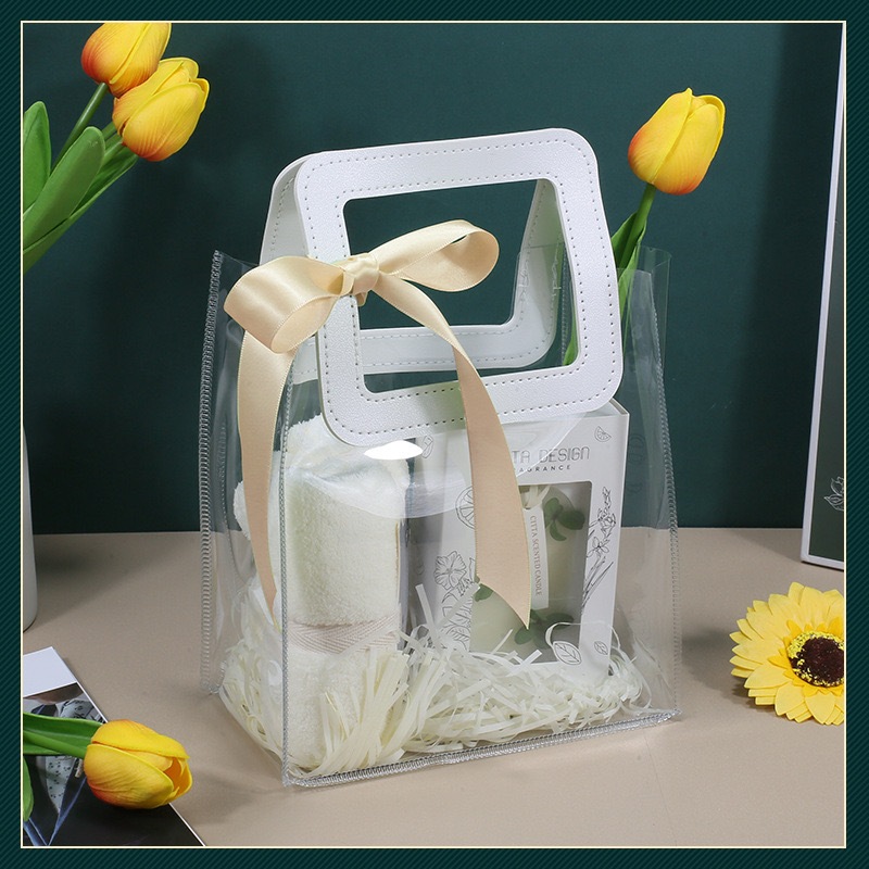 

GOODIE BAG HAMPERS LEBARAN / TAS MIKA TRANSPARAN / TAS MIKA SOUVENIR / GIFTBAG TRANSPARAN