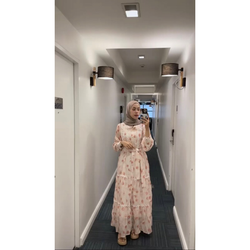 Baju Lebaran Gamis / Dress Wanita Mewah Ready PO Bangkok