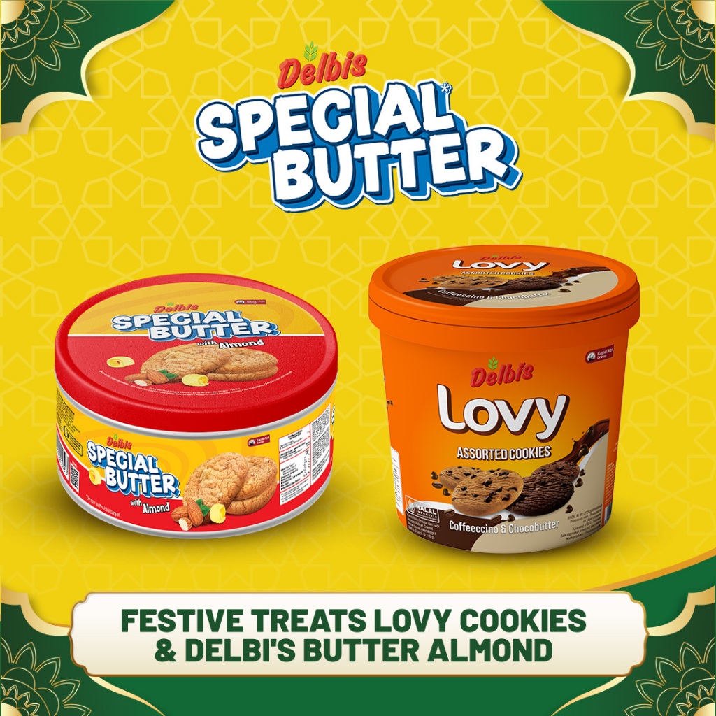 

Festive Treats Lovy Cookies & Delbi's Butter Almond