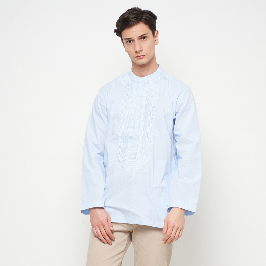 Preview By Itang Yunasz / Koko Preview / Preview Lengan Panjang / Koko All Varian Blue Limited #3