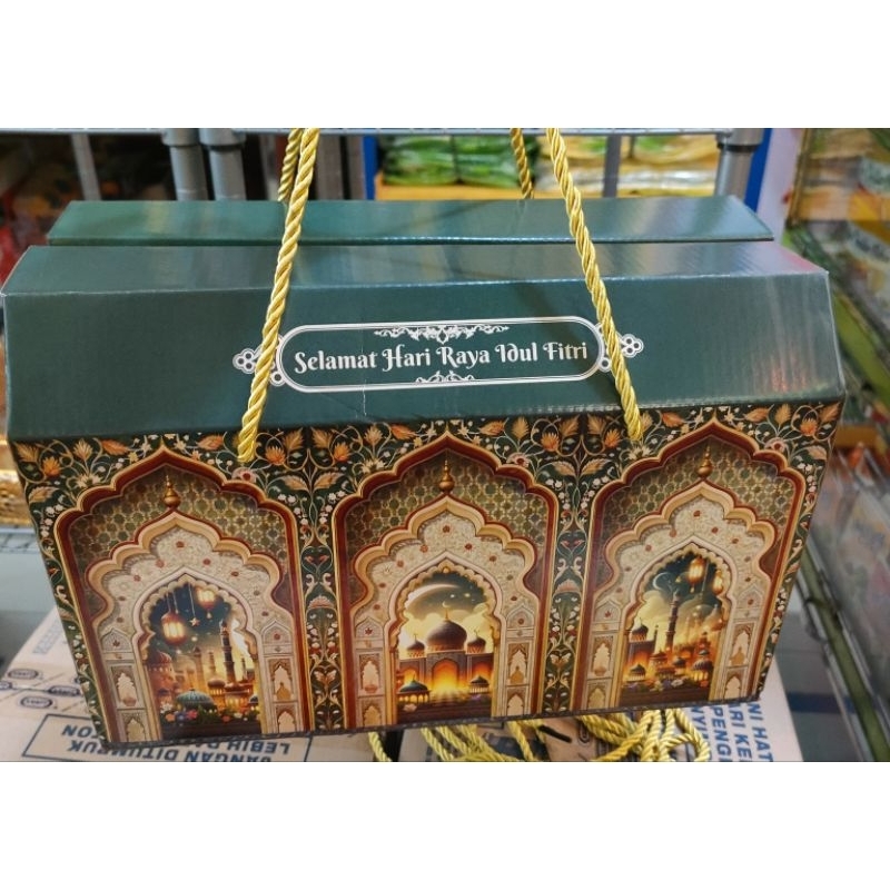 

Box Lebaran Kotak Kue Idul Fitri Tas Kantongan Kado Kue & Hampers