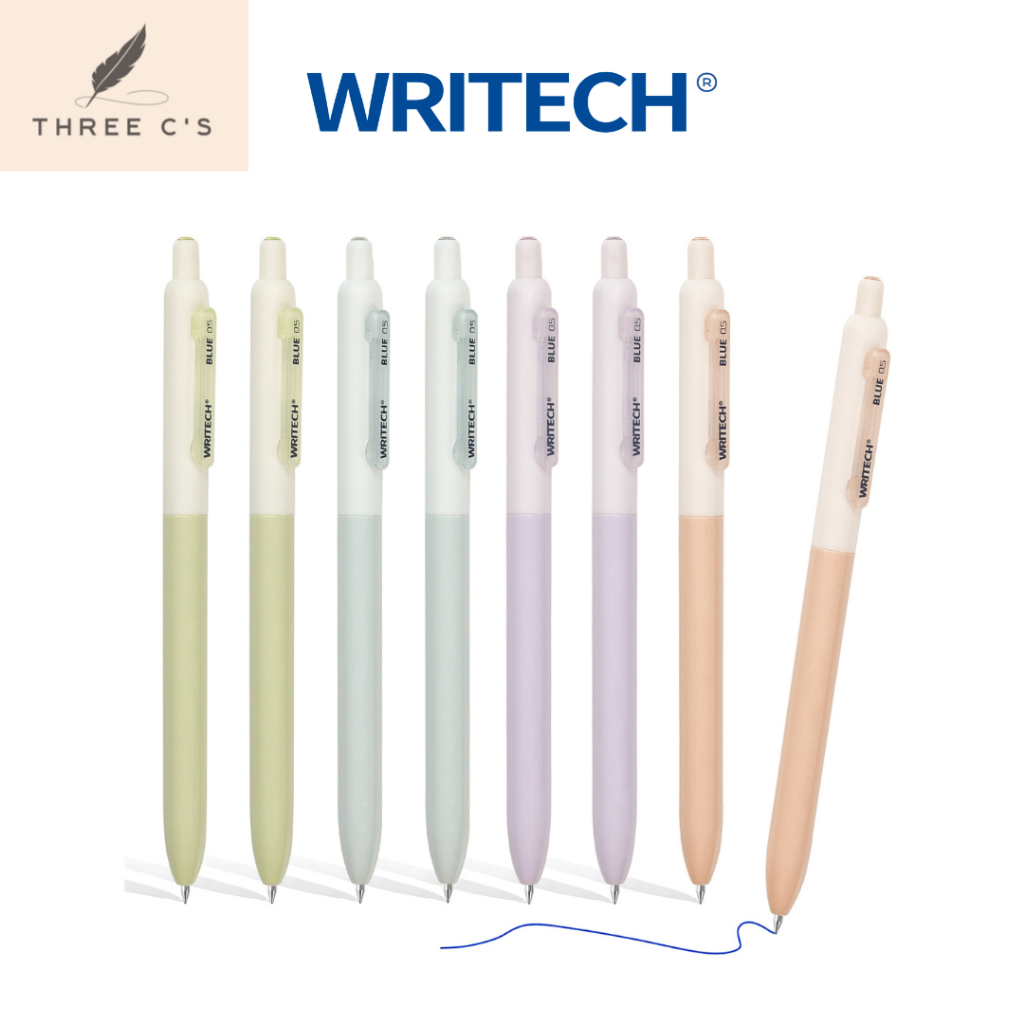 

Pulpen Pena Gel Pen Hitam Enak 0.5 Aesthetic 1 Pack 12pcs WRITECH