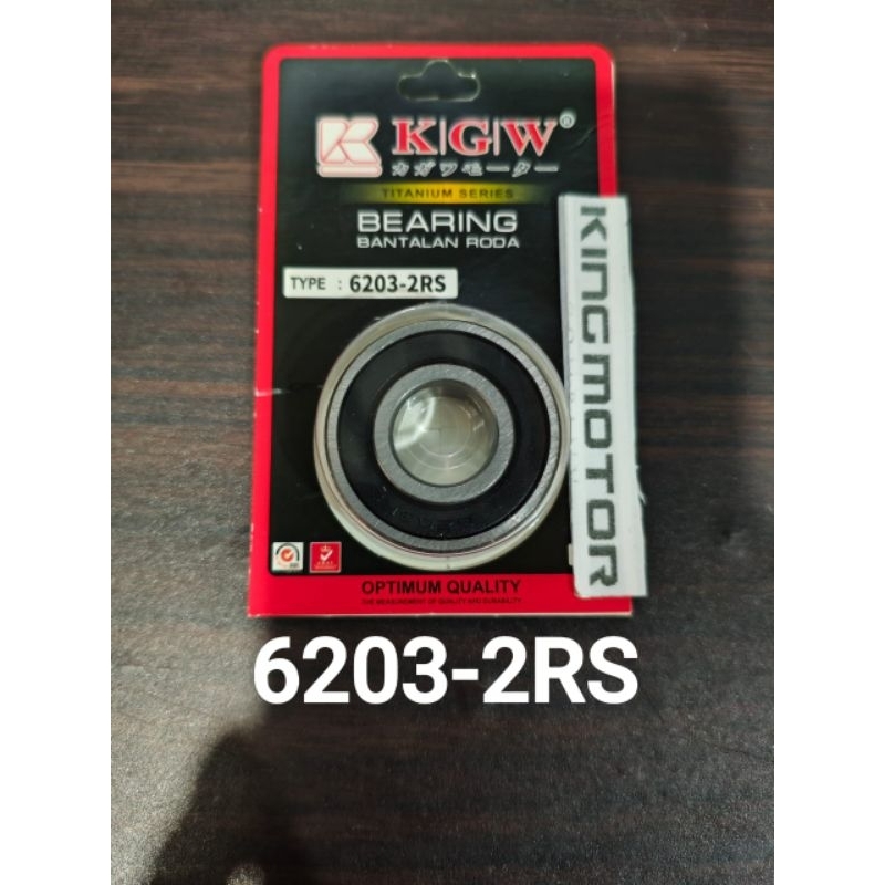 LAHAR BEARING KGW 6203 2RS KUALITAS BAGUS