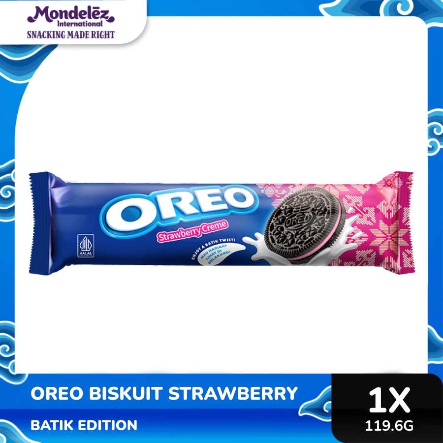 

Oreo Biskuit Strawberry 119.6g