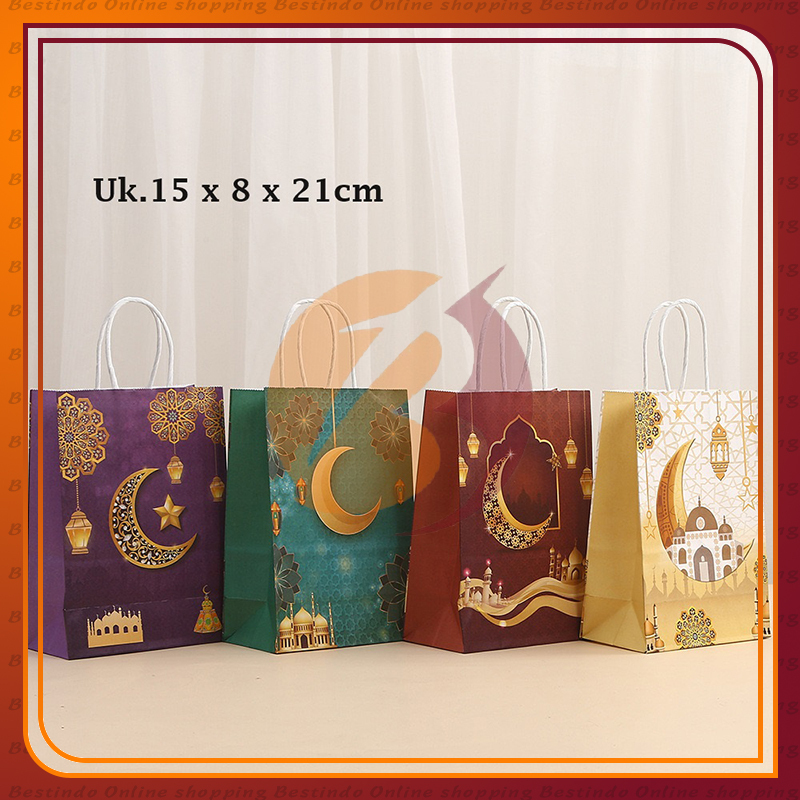 

Paper Bag Lebaran Idul Fitri / Paper Bag Eid Mubarak / Tas Souvenir