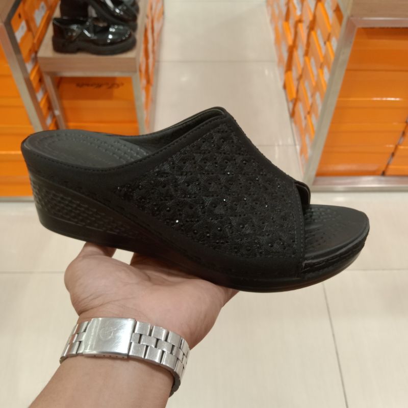 ST MORITZ SANDAL WEDGES WANITA ELEGANT ORIGINAL