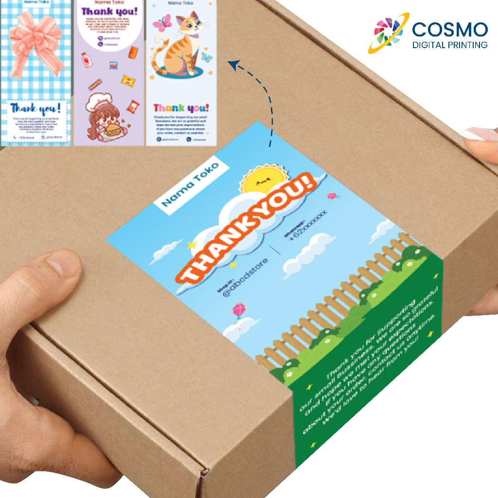 

Cetak Stiker Vinyl A4 - Digital Printing - Tahan Air