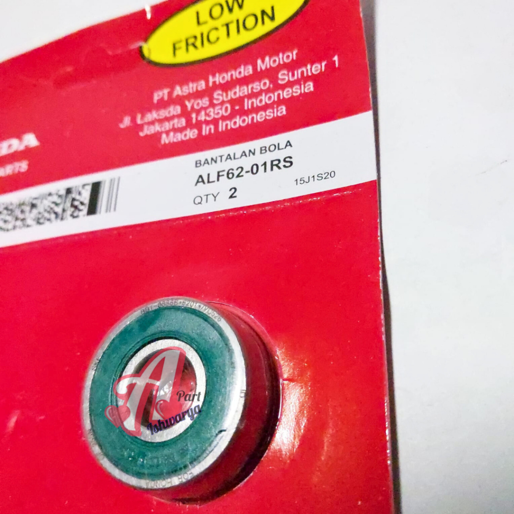 BEARING BANTALAN BOLA HONDA 6201 BEARING LAHER 6201 KLAKER RODA DEPAN AHM VARIO BEAT SPACY 1 PS 6201