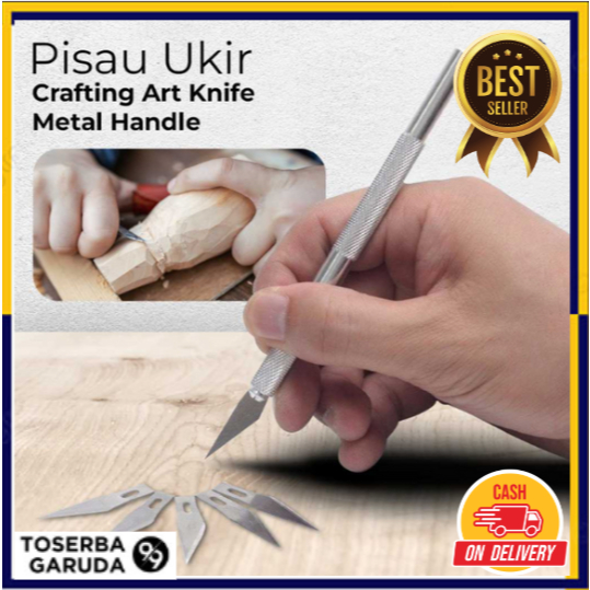 

Pisau Ukir Dan Cutter Kayu bambu Seni Super Tajam Aluminium