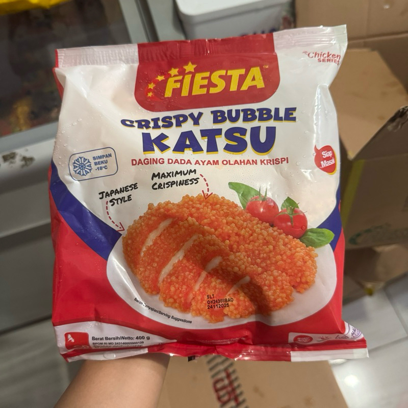 

Fiesta Crispy Bubble chicken katsu 400gr