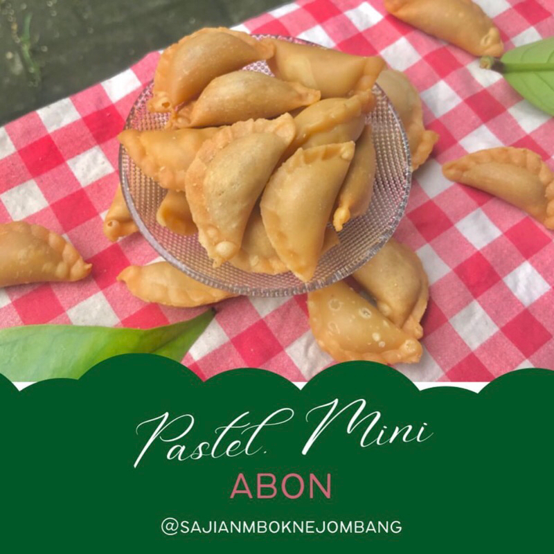 

Pastel Kering Mini Isi Abon 250gr, 500gr, 1kg