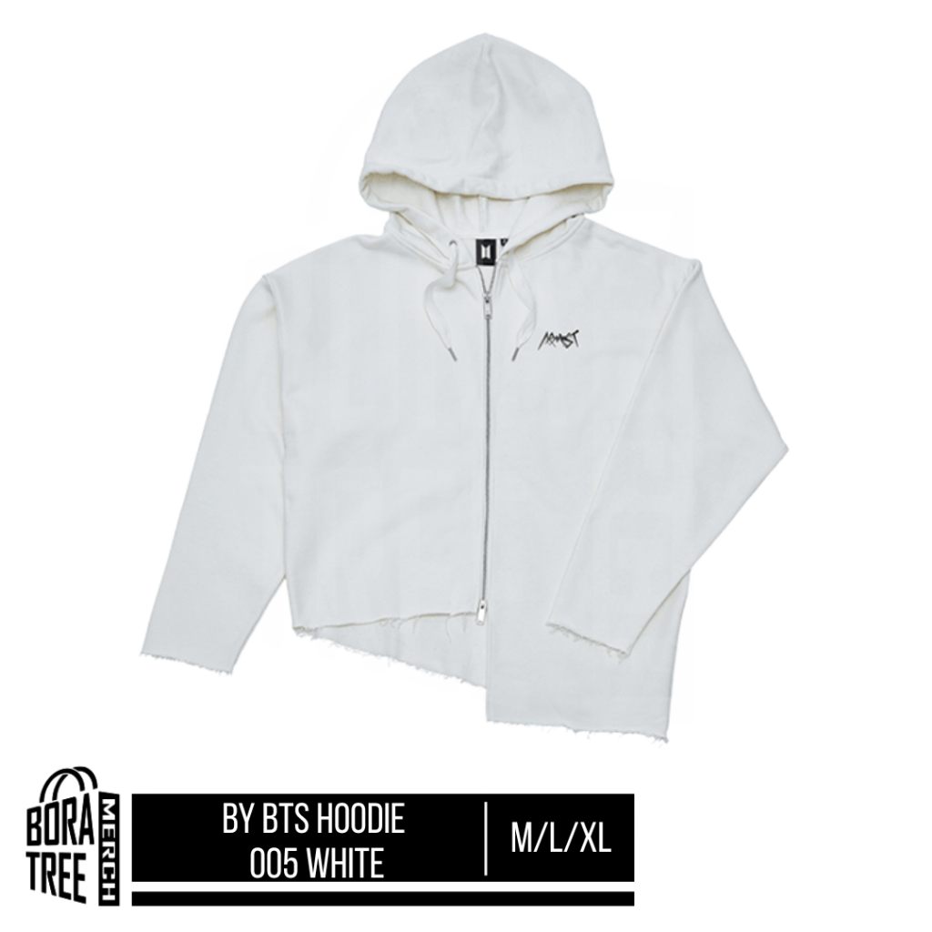 BY BTS HOODIE 005 WHITE OFFICIAL