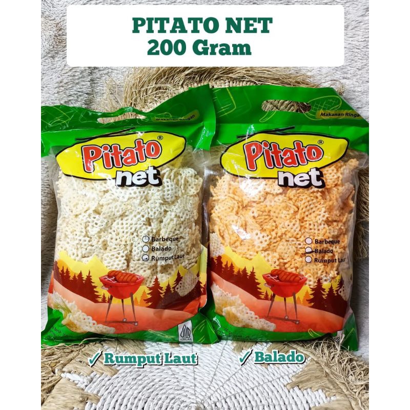 

Pitato net 200 gr ,,,makanan ringan