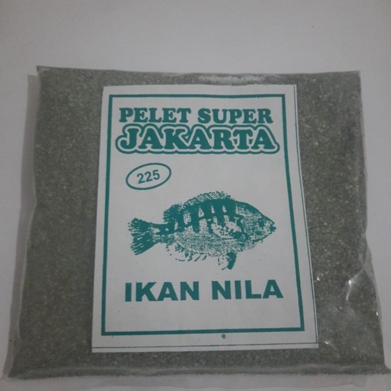 Umpan pancing pelet super jakarta nila 225