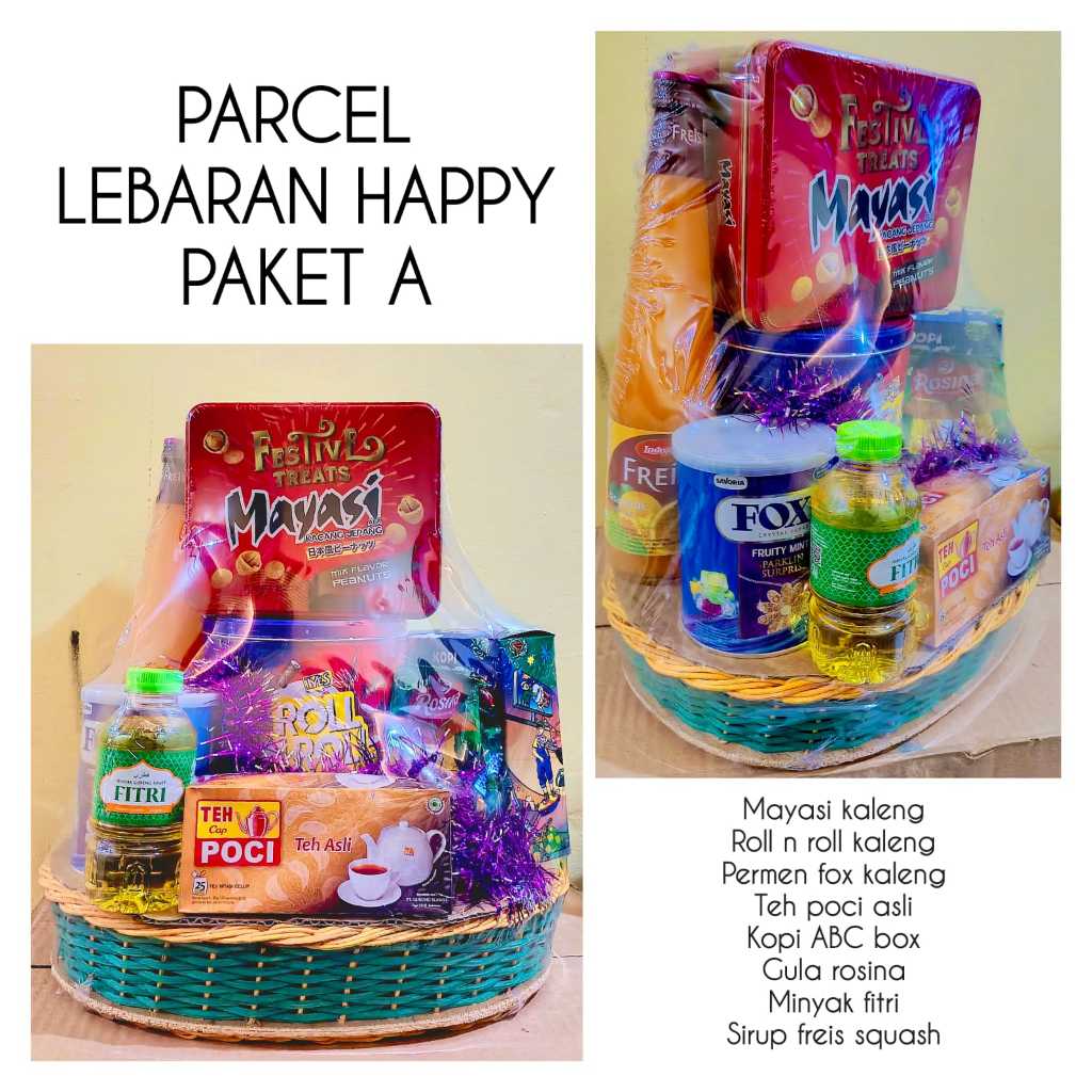

PARCEL LEBARAN HAPPY "Paket A