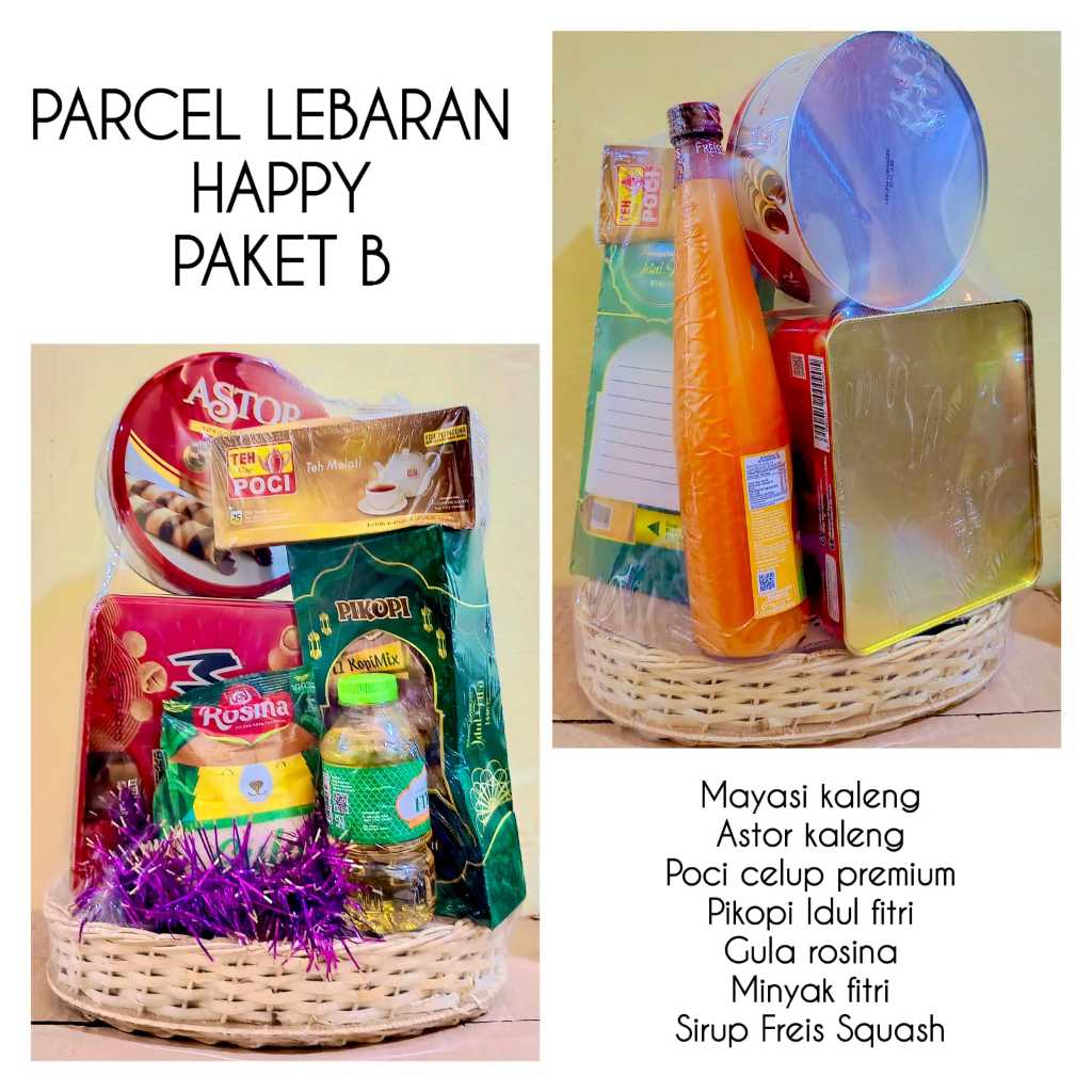 

PARCEL LEBARAN HAPPY "Paket B