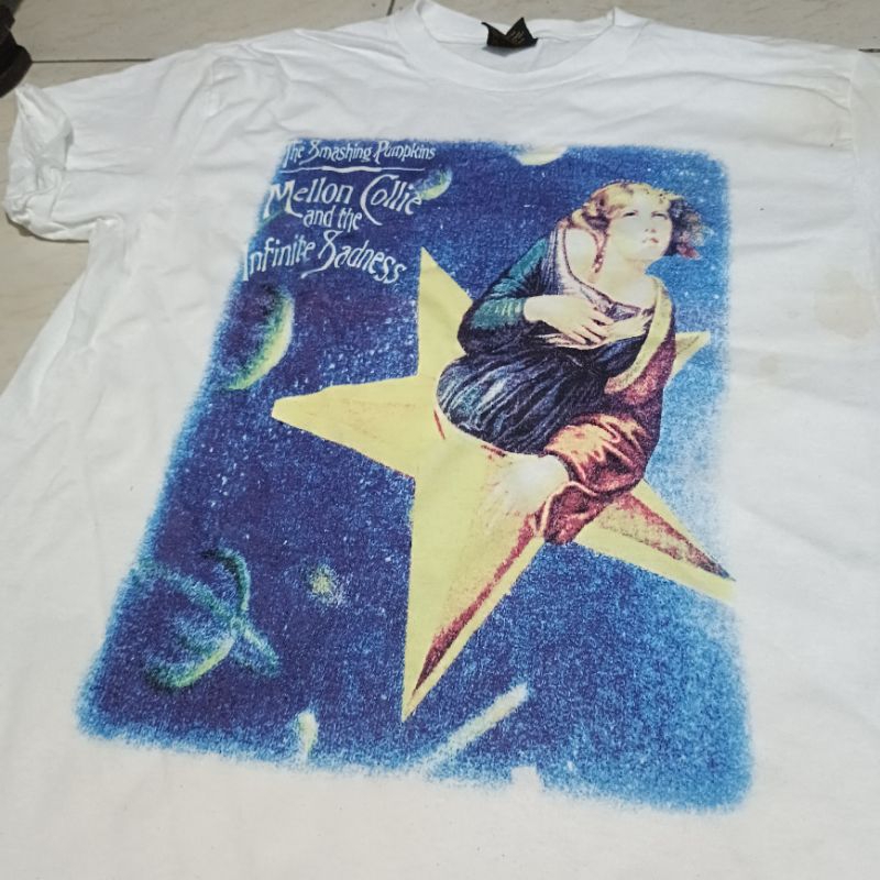 KAOS BAND SMASHING PUMPKINS BROCKUM SCND PUTIH