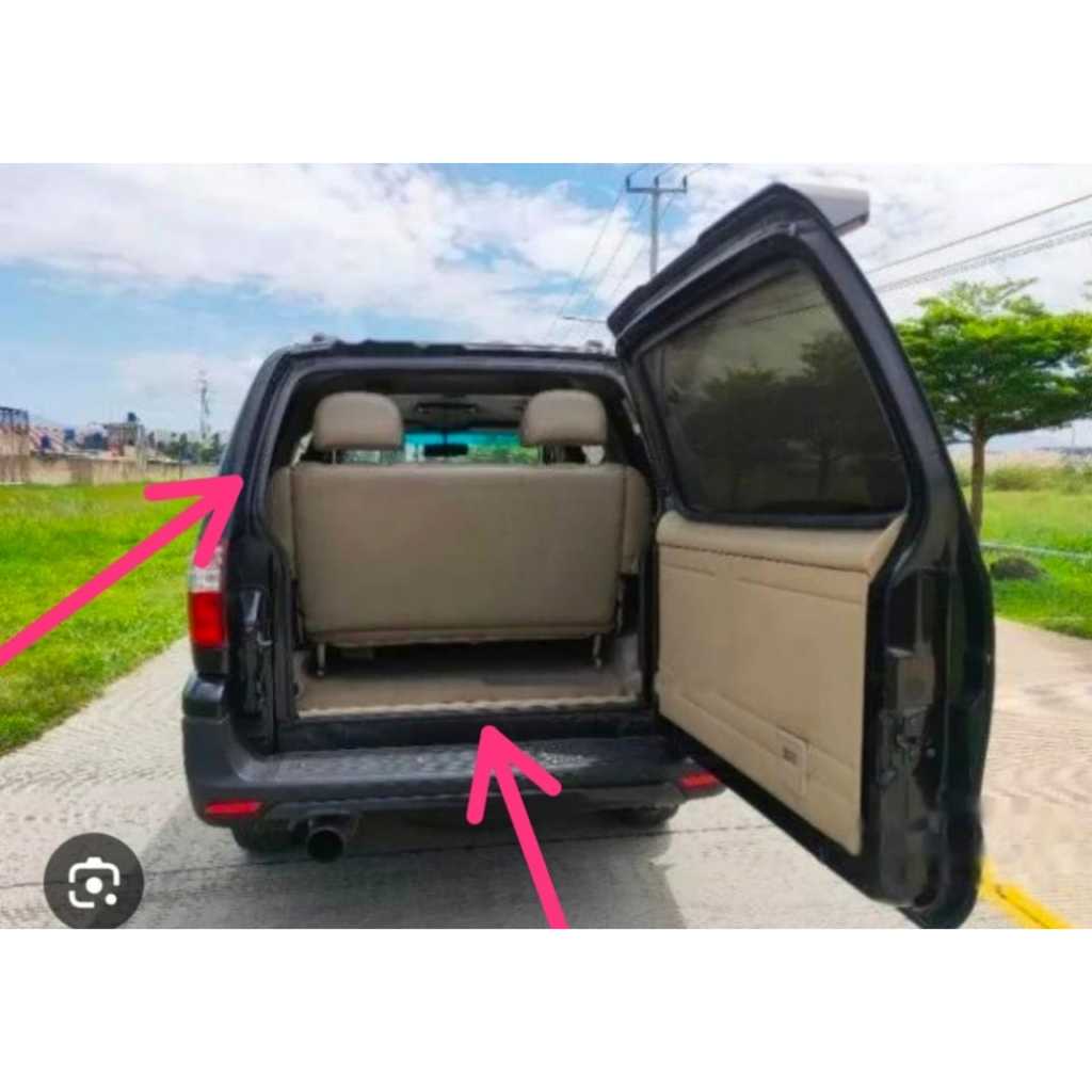 KARET BAGASI PEREDAM SUARA PINTU BAGASI BELAKANG MOBIL ISUZU PANTHER 2000K ATAS