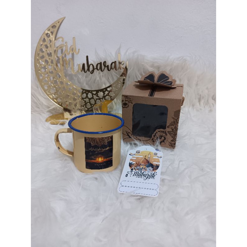 Hampers gelas mug enamel lebaran hampers lebaran murah