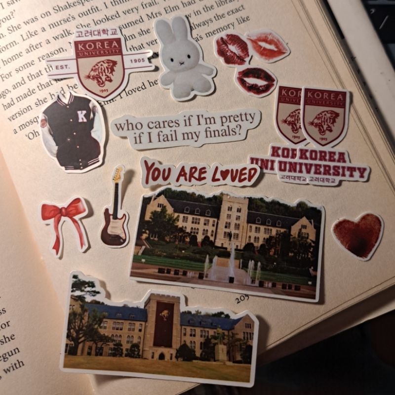 

✨ Korea University Sticker Pack ✨