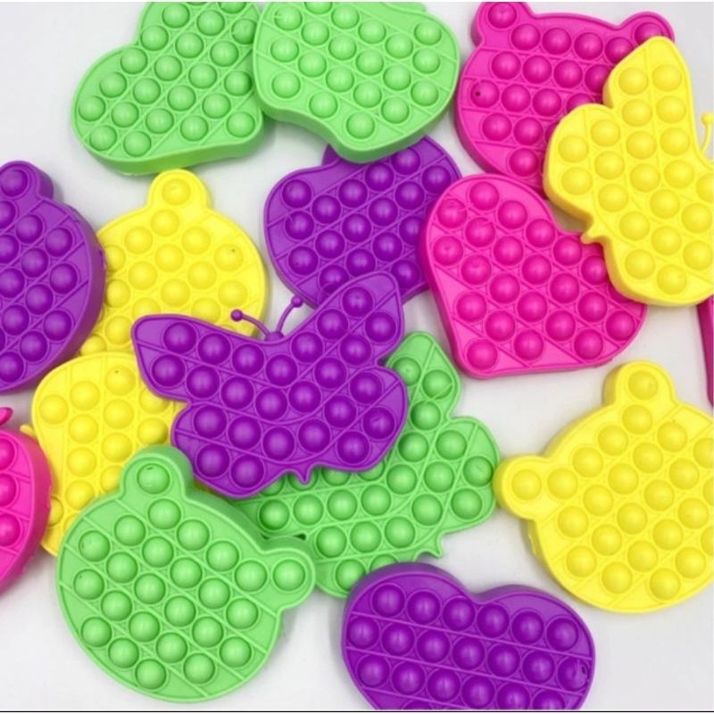 Mini Pop It Mainan Anti Stress Untuk Anak kecil Ukuran Kecil / Pop It Mini Pop It Fidget Toy Mini