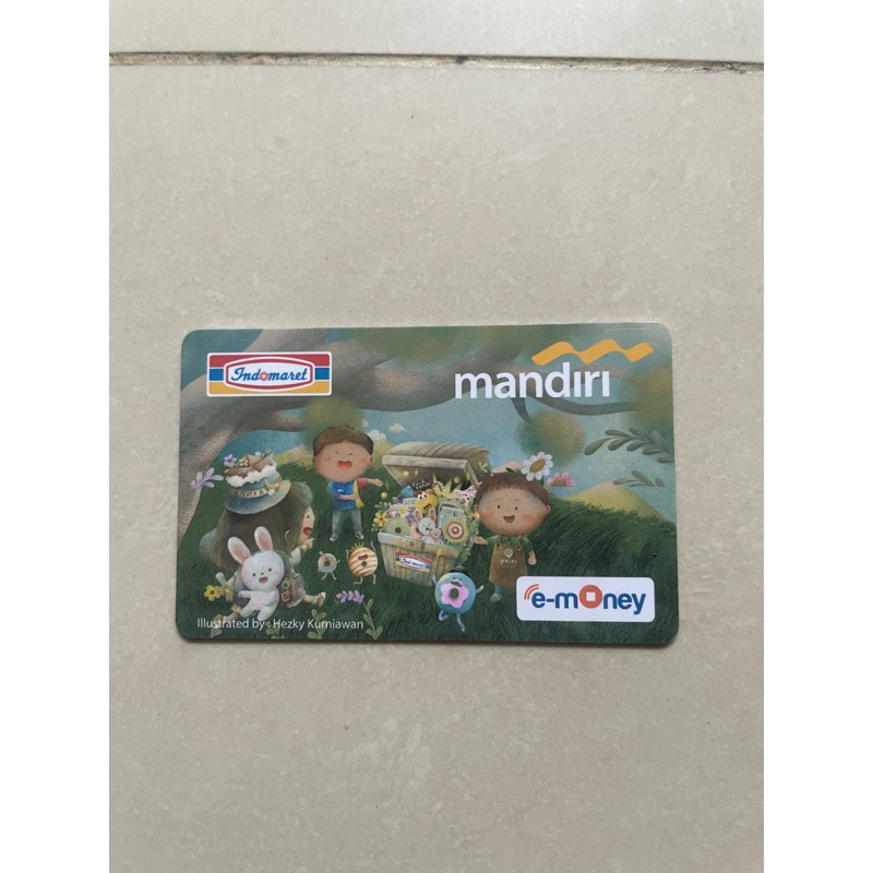 KARTU MANDIRI EMONEY INDOMARET CARD EDISI TERBARU
