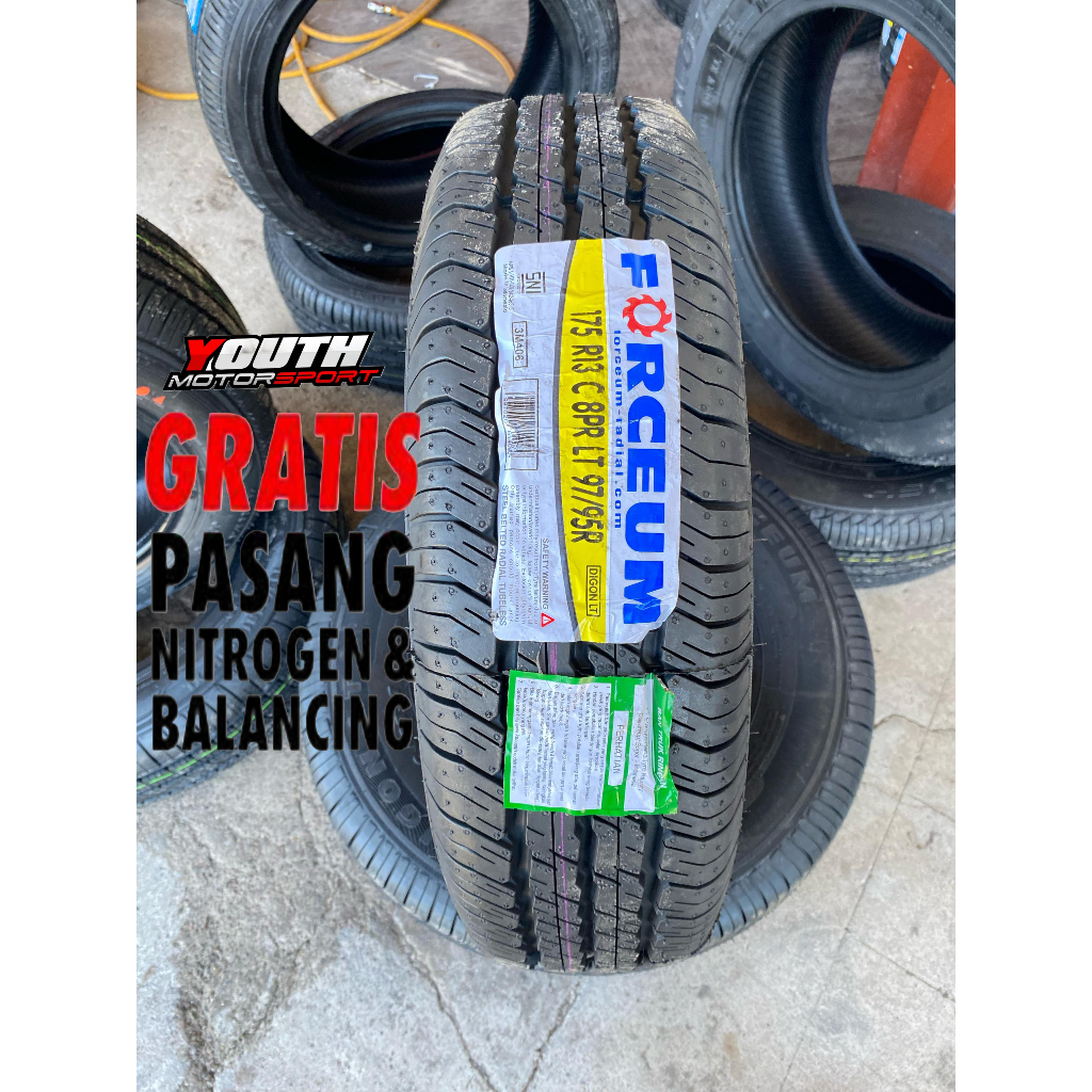 BAN PICK UP MUATAN 175 R13 FORCEUM DIGONT LT COCOK UNTUK L300,GRANMAX DLL