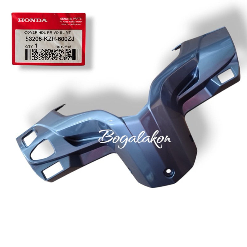 Cover stang batok belakang vario 125 old bohlam kzr original ahm 53206kzr600zj